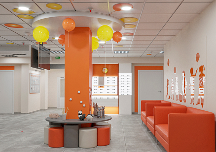 Детская клиника в Мирном-2